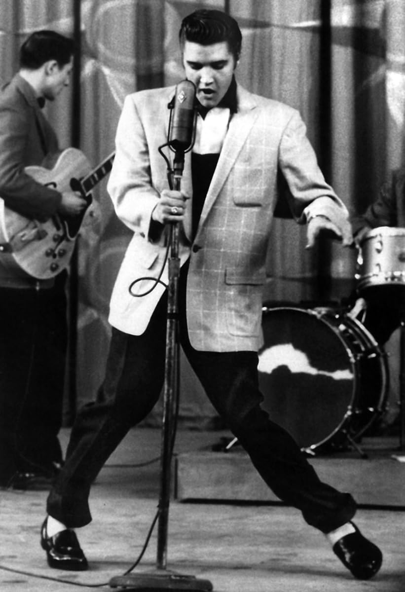 elvis presley (RARE!!USオリジナルワンシートポスター!!) Amazon.com: Elvis Presley Poster, Live in Concert, Dancing, Shake